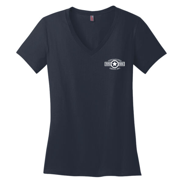 Ratchet Depot - Women's Perfect Weight ® V Neck Tee Thumbnail