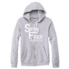 Adult Triblend Full-Zip Fleece Hooded Sweatshirt Thumbnail